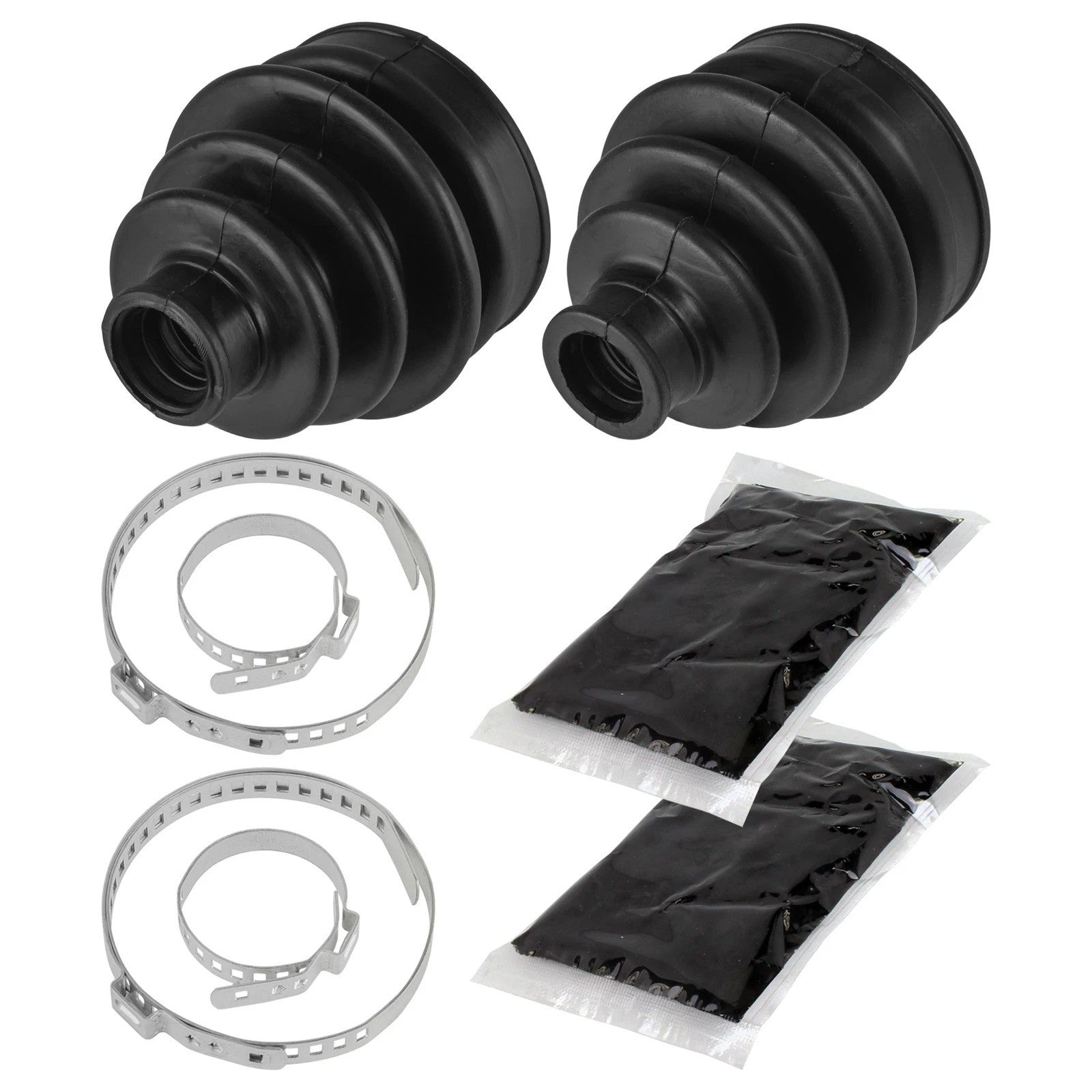 Front Axle Inner Outer CV Boot Kit for Honda TRX420FE TRX420FM Rancher 420 4X4