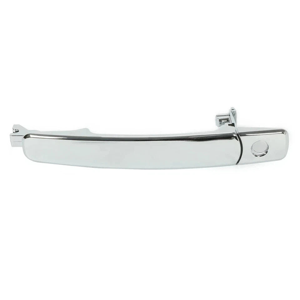 HECASA Front Driver Side Chrome Door Handle w/Key Hole For 09-2015 Nissan Rogue