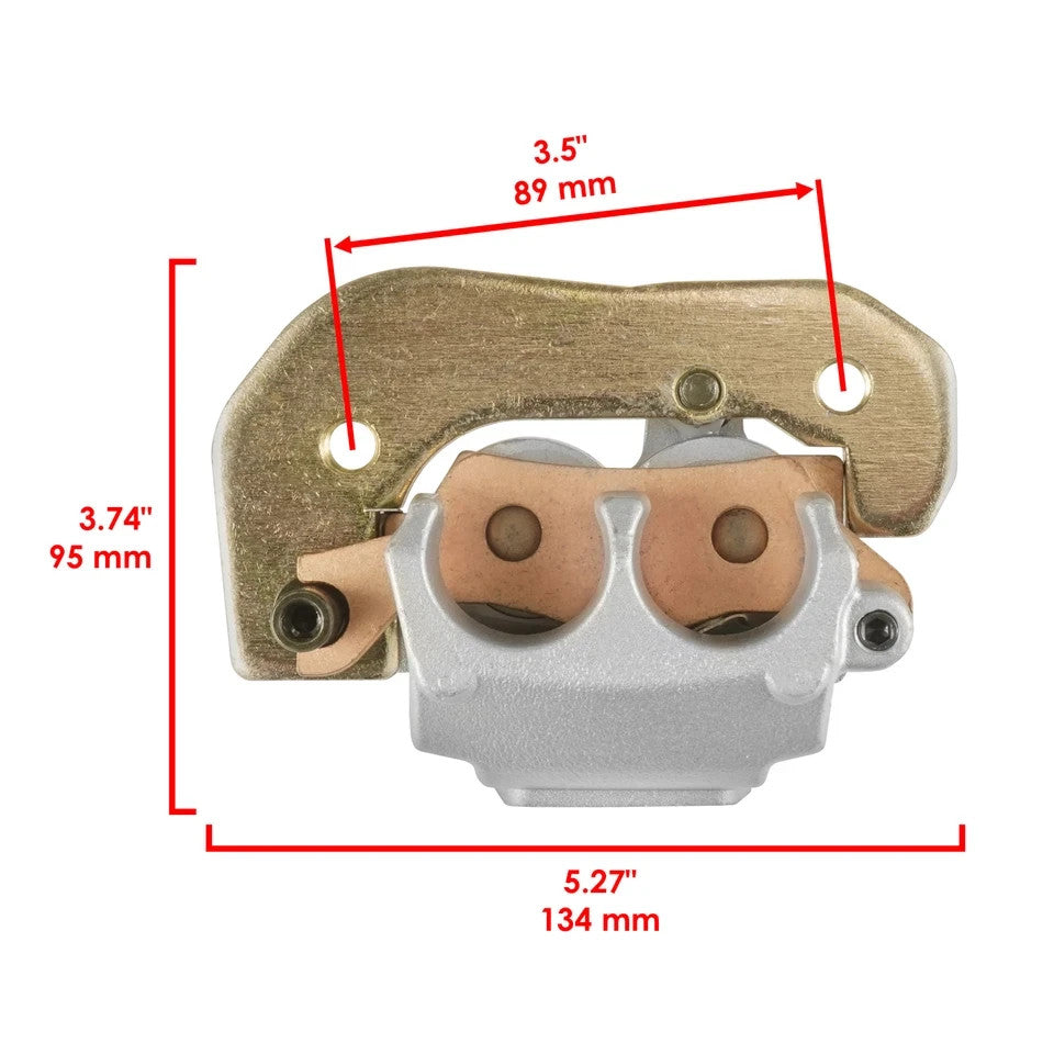 for Can-Am Renegade 570 500 4X4 2012-2022 Front Right Left Brake Caliper w/ Pads