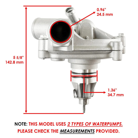 Caltric 1205015 Water Pump Assembly For Polaris Ranger  Ace RZR General