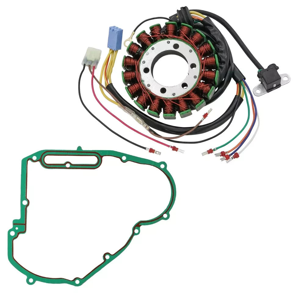 Stator & Gasket for Polaris Sportsman 700 Carb 2004 2005 2006 18 POLES