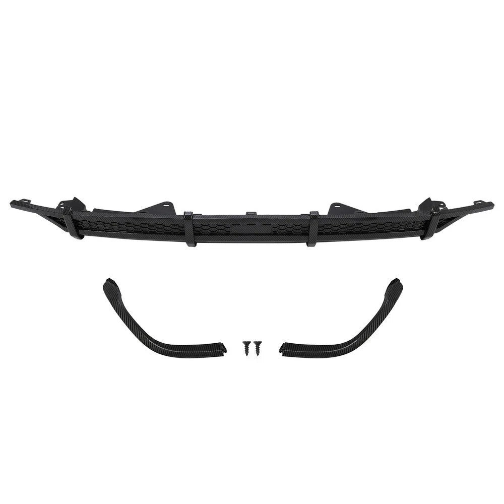 Carbon Fiber Painted For Honda Accord 18-21 20 Rear Bumper Diffuser Lip V1 Style