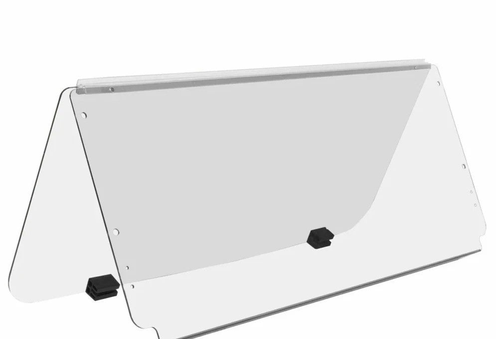 Folding Golf Cart PC Clear Windshield Windscreen For Club Car DS 1982-2000.5