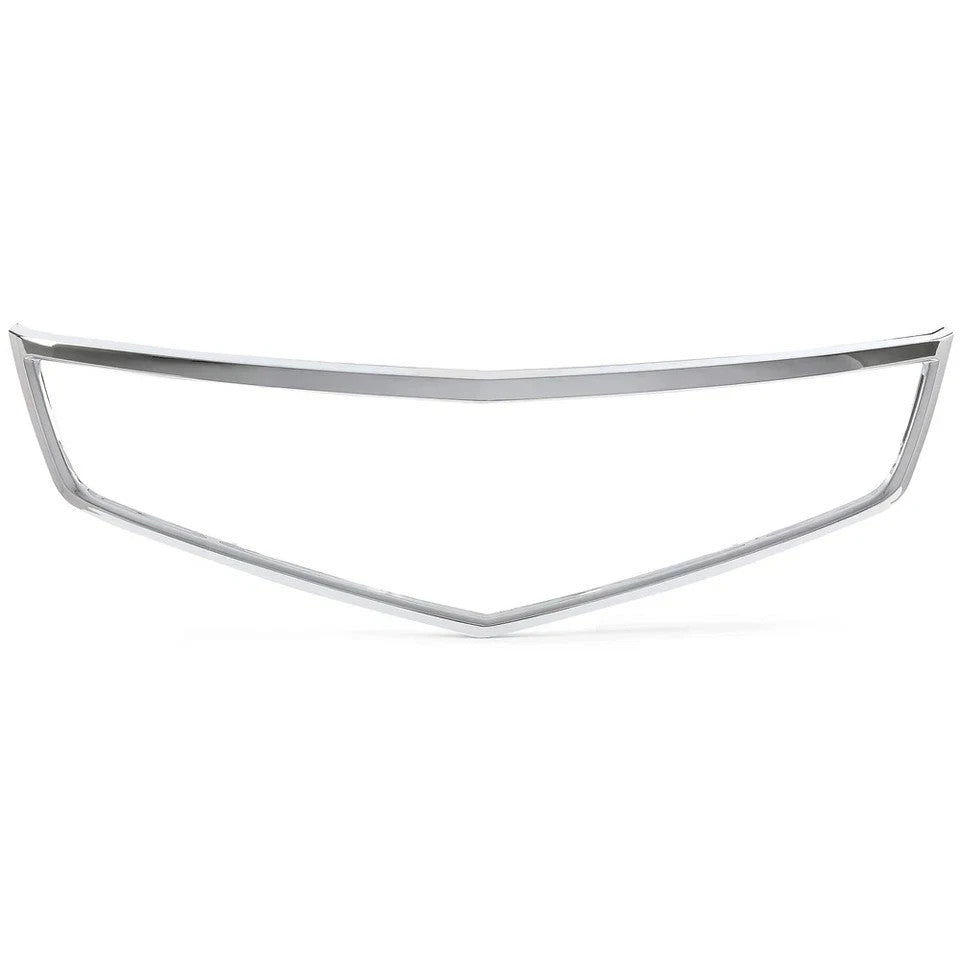 HECASA Chrome Grille Trim Grill For Acura TSX 2006-08 For AC1210108 71122SECA02