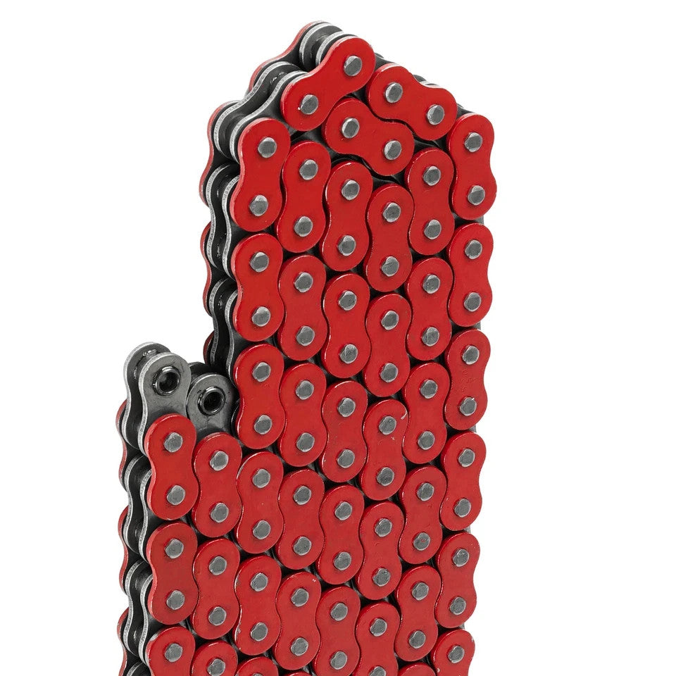 525 X 120 Links Motorcycle Atv Red O-Ring Drive Chain 525-Pitch 120-Links