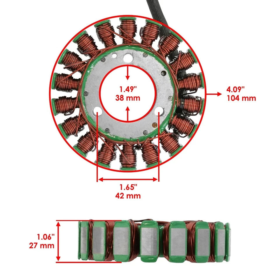 Stator & Regulator Rectifier for Suzuki SV650 SV650S 1999 2000 2001