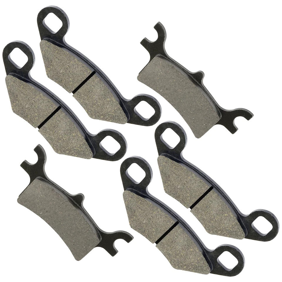 Brake Pads for Polaris Sportsman 700 4X4 EFI Mv 2002-2007 Front Rear Brakes
