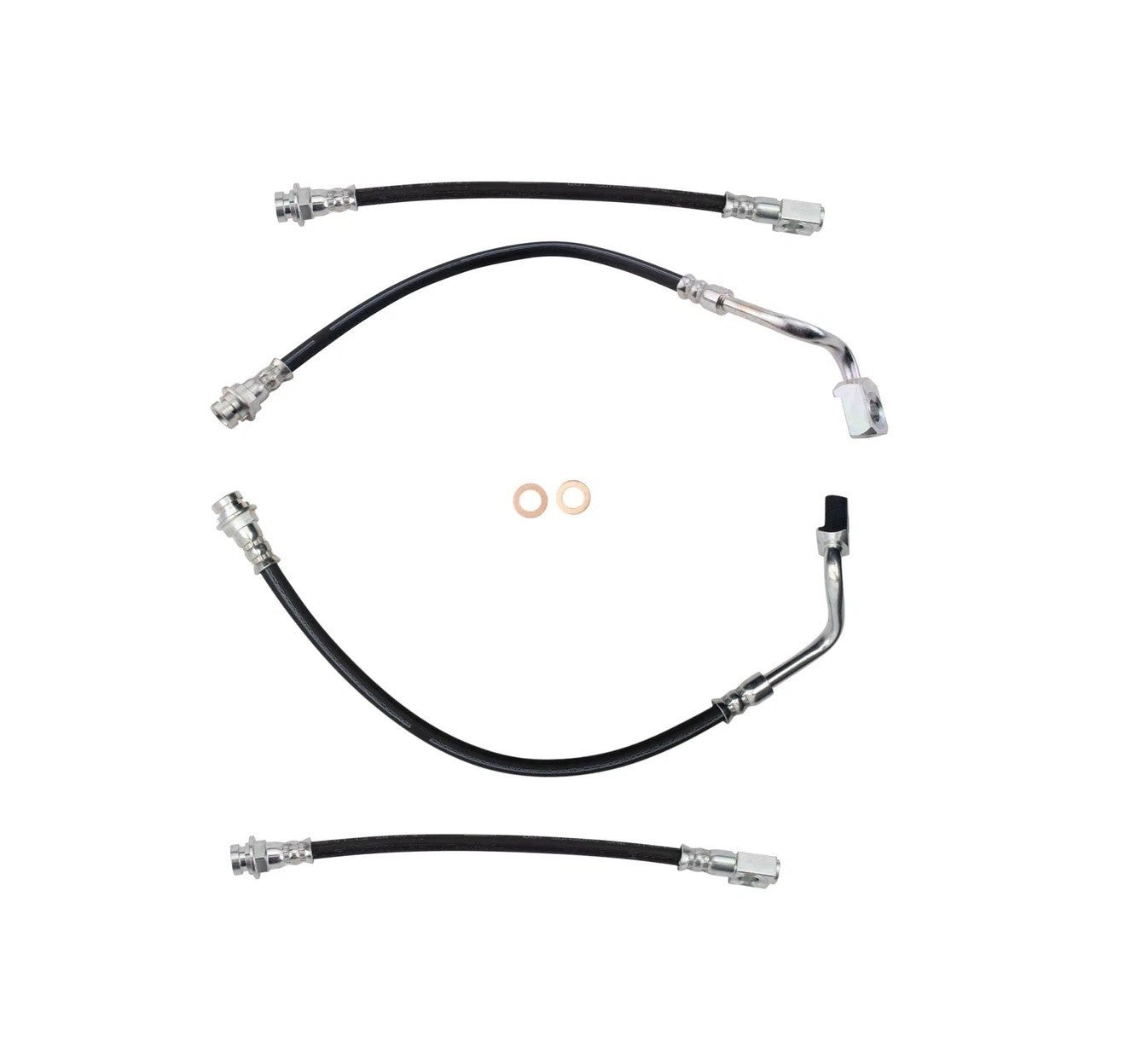 Brake Hose Set Fits 2006-2010 Chevrolet Impala 2006-2007 Monte Carlo