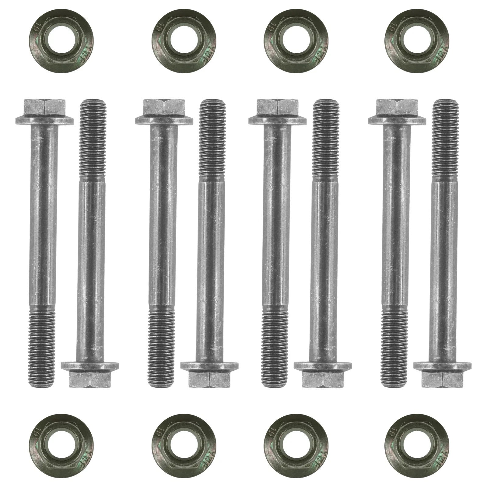8x Control A-Arm Screw Bolt w/Nut for Polaris 7518560 7519043 7547333 Front Rear