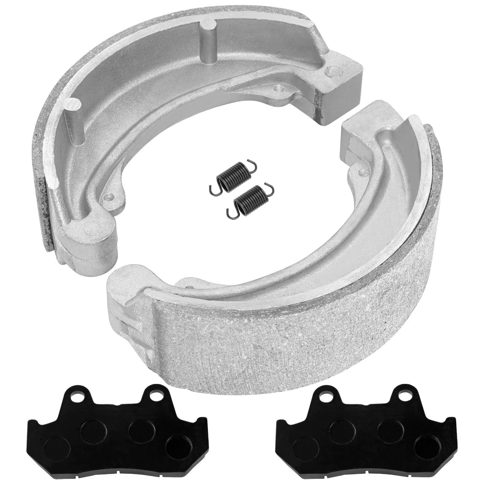 Front Rear Brake Pad Shoe for Honda VT500C Shadow 83-1986/VT500Ft Ascot 1983-84