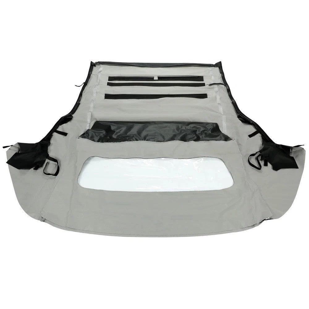 HECASA For Ford Mustang 2005-2014 Canvas Convertible Soft Top w/Plastic Window