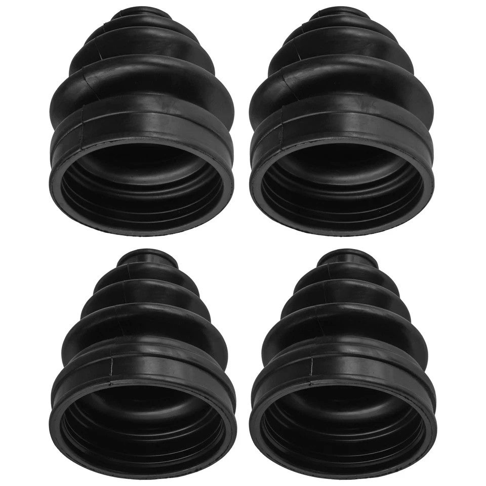2 Rear Axle Inner Outer CV Boot Kit for Yamaha Grizzly 660 YFM660F 4X4 2002-2008