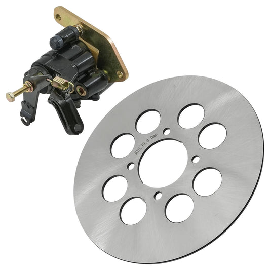 Rear Caliper w/ Pads and Brake Disc for Yamaha Raptor 660R YFM660R 2002-2005