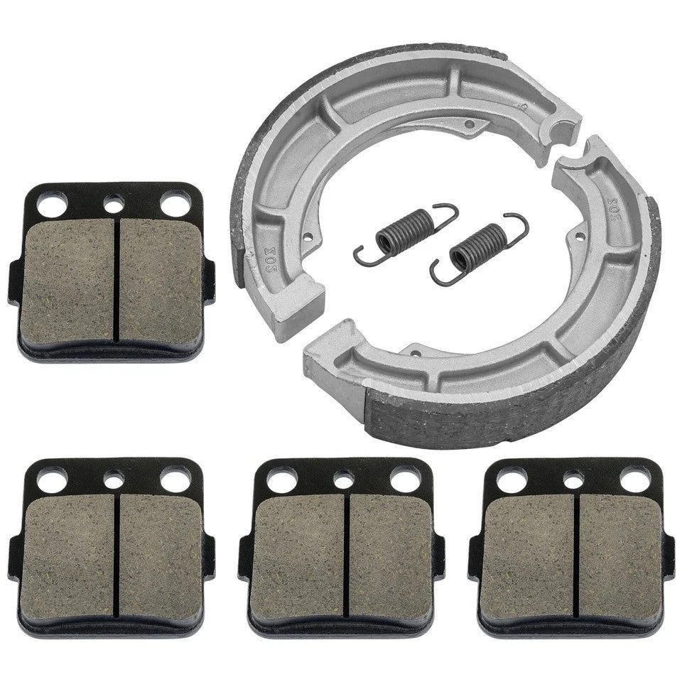 for Yamaha Grizzly 600 YFM600 1998 1999 2000 2001 Front Rear Brake Pads Shoes