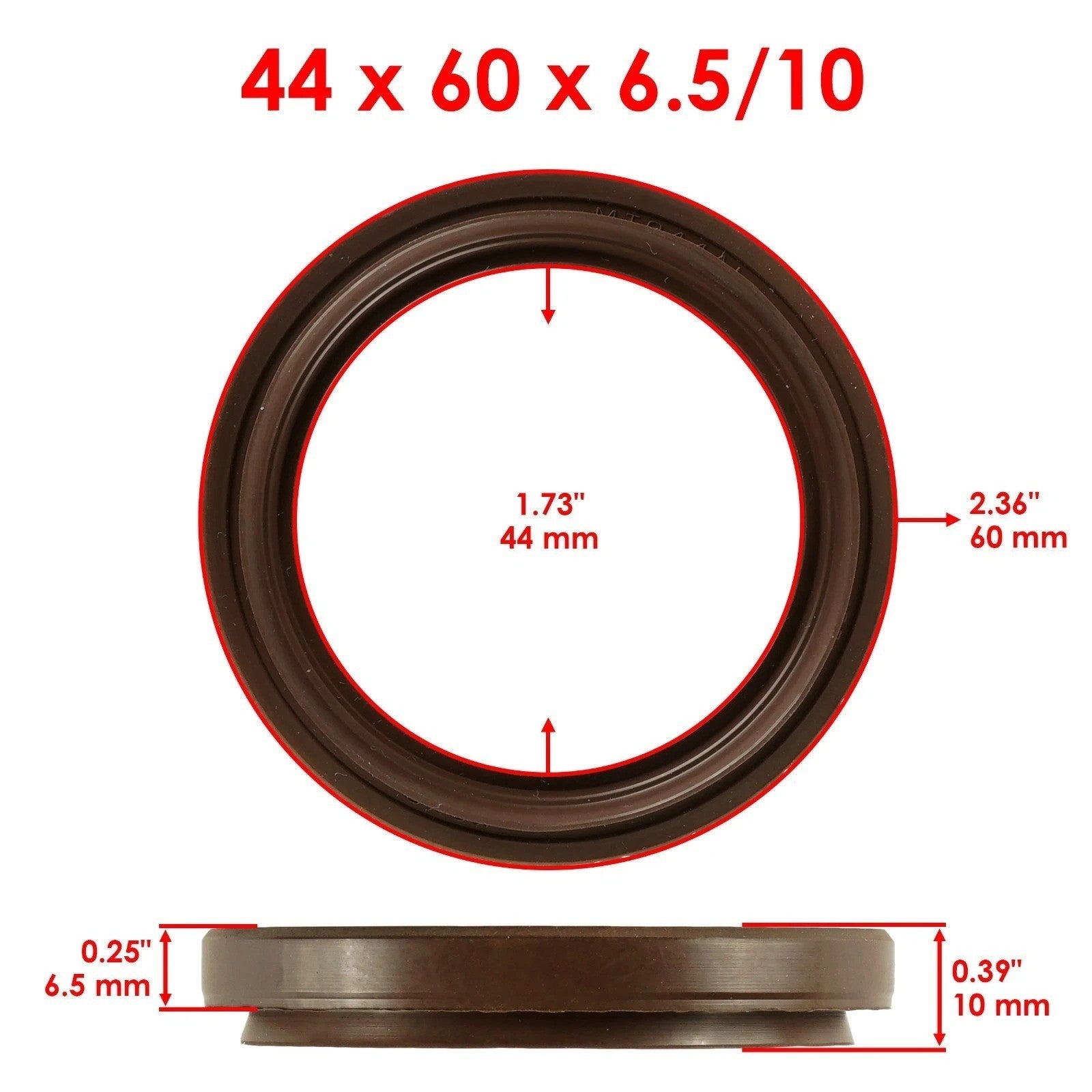Drive Shaft Seal For Yamaha Kodiak 400 YFM400F / Kodiak 450 YFM450F 2005 - 2006