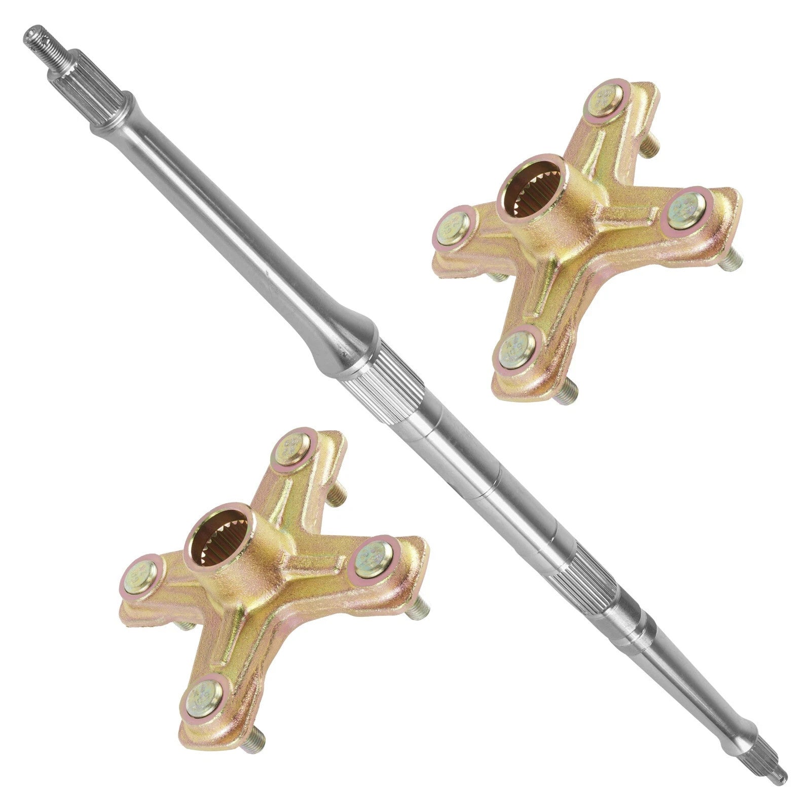 Rear Axle Shaft w/ Wheel Hub for Yamaha Raptor 660R YFM660R 2002 2003 2004 2005