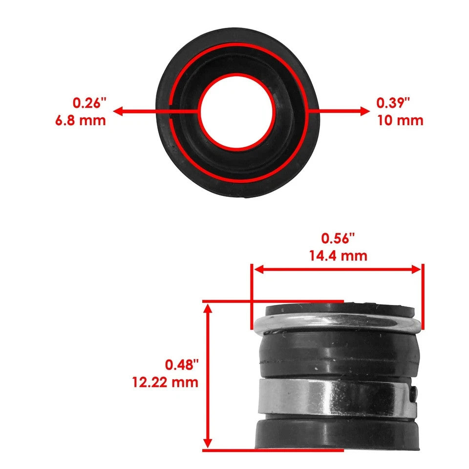 Caltric 2503214S 2503214-S 25032-14S Valve Band Seal for Kohler Cub Cadet Qty 2