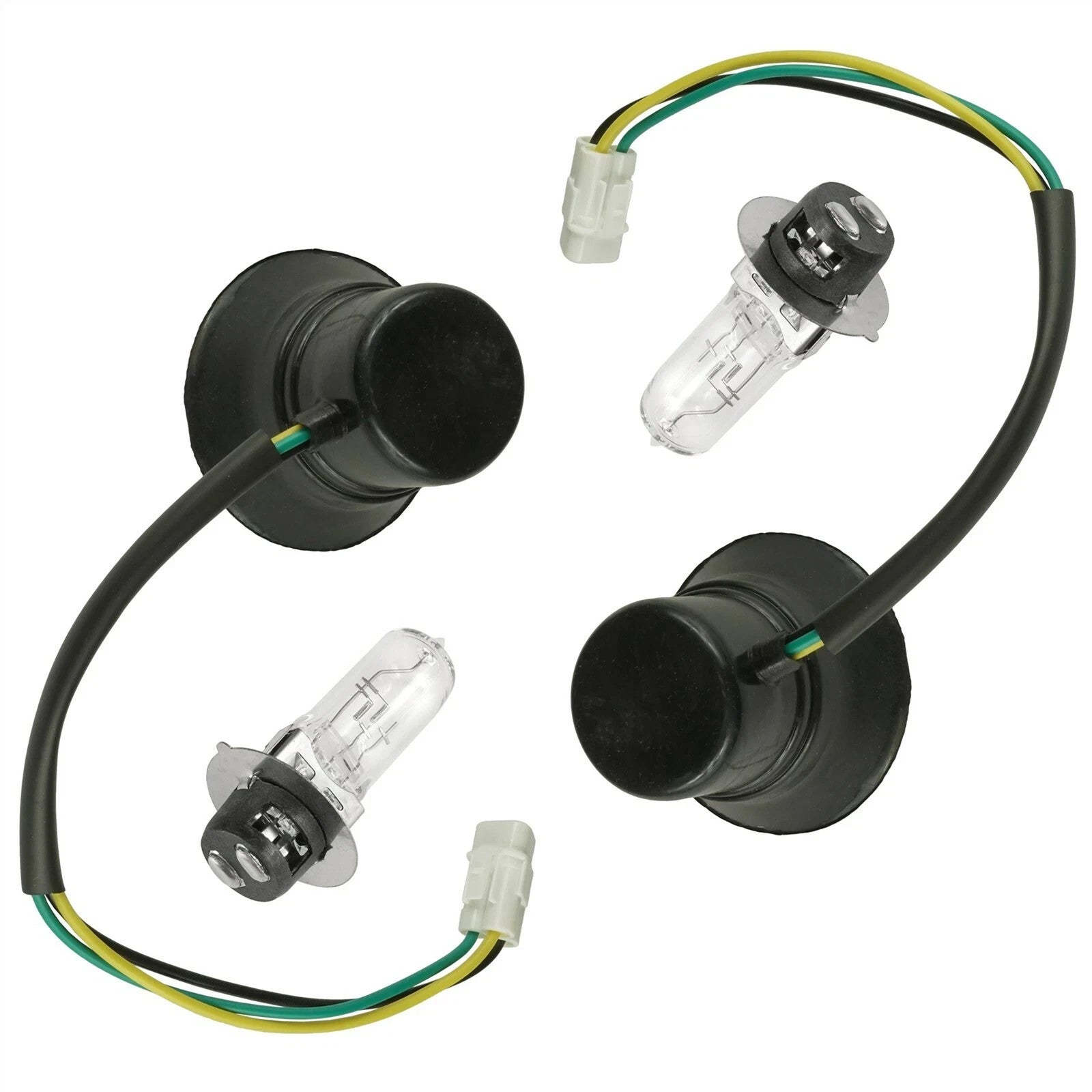 2X Headlight Socket & Bulb For Yamaha BANSHEE YFZ350 2003-2006