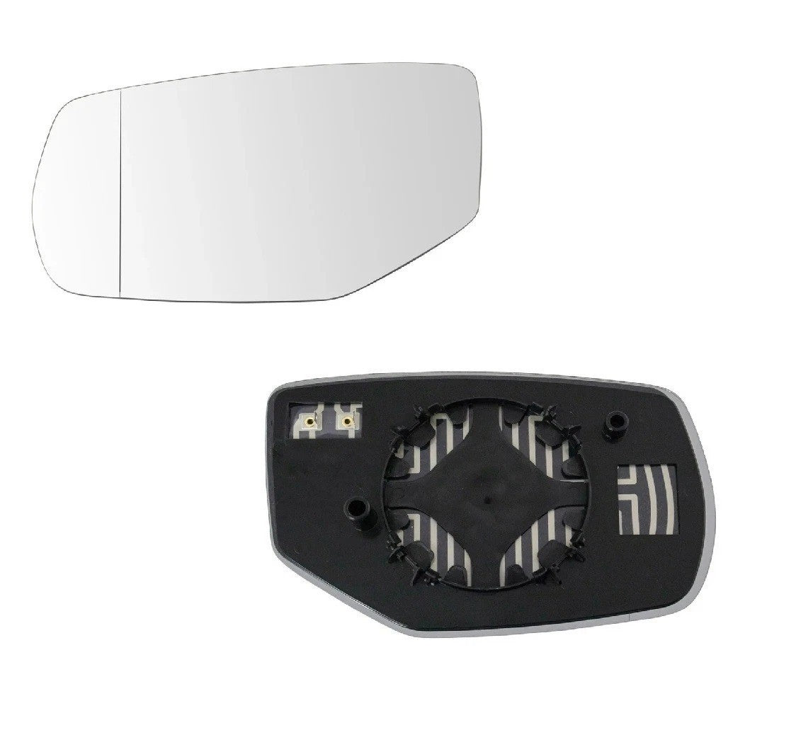 Mirror Glass w/ Backing Plate Heated Driver Side LH for Honda Accord