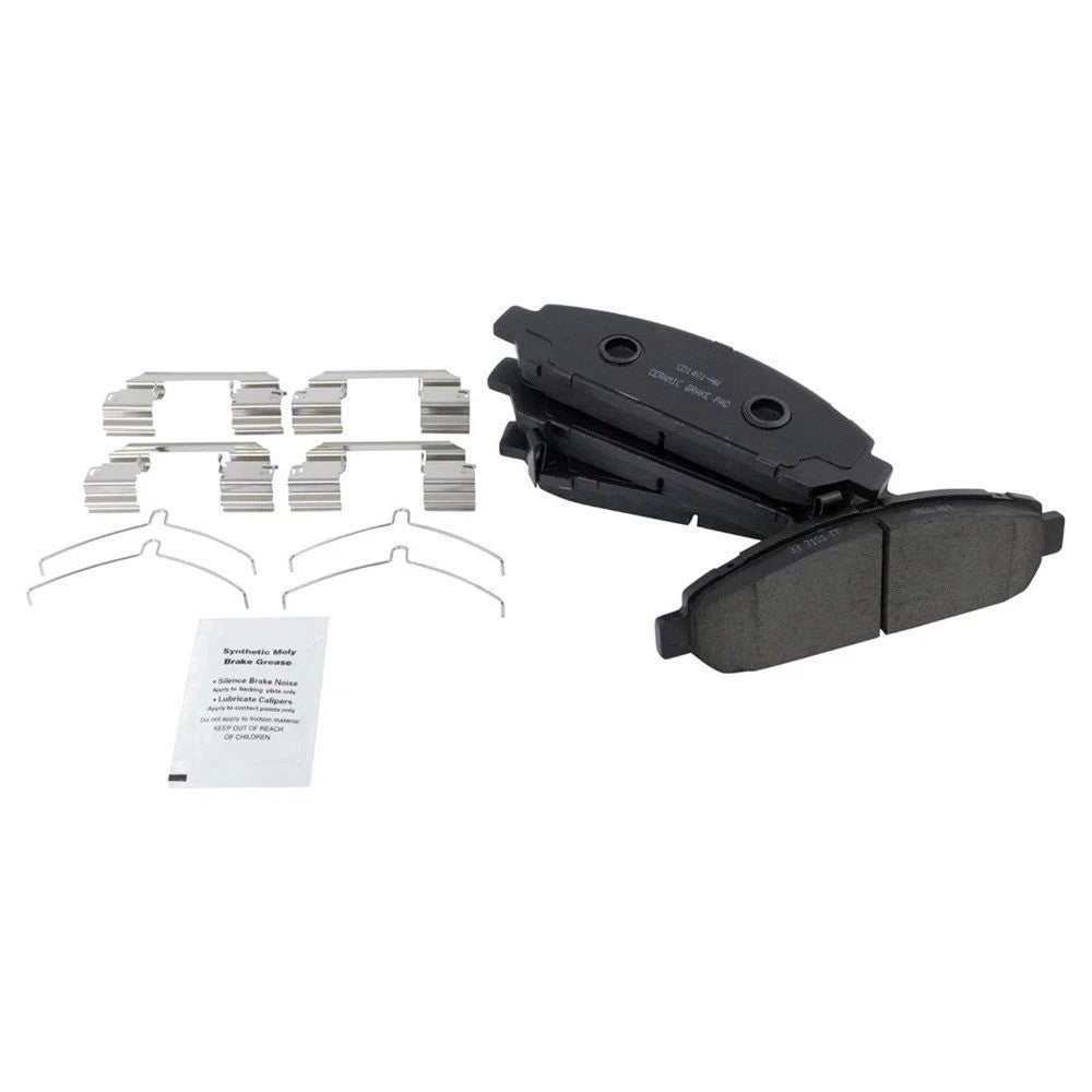 Front & Rear Ceramic Brake Pad & Performance Rotor Kit for Toyota Venza