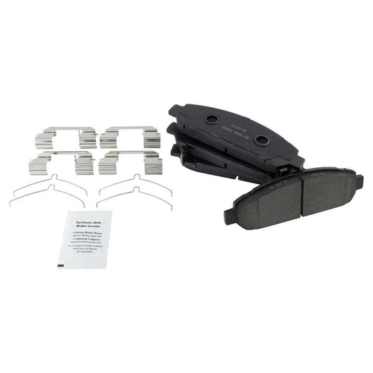 Front & Rear Ceramic Brake Pad & Performance Rotor Kit for Toyota Venza