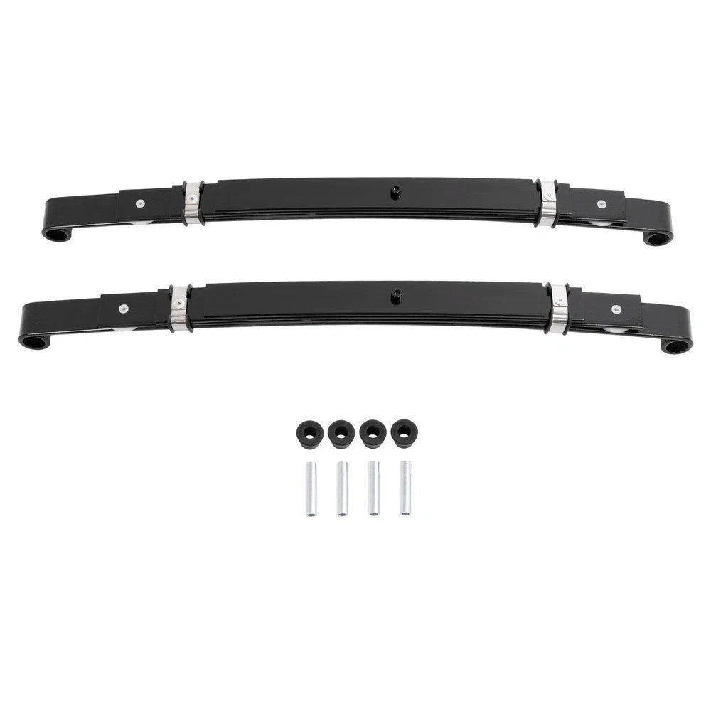 Set of Rear 4 Leaf Springs Heavy Duty For Club Car Precedent Golf Cart 2004-up
