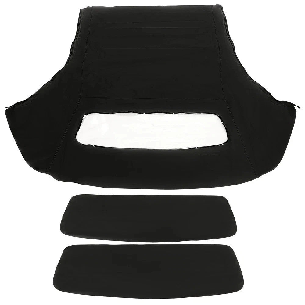 HECASA For Ford Mustang 2005-2014 Canvas Convertible Soft Top w/Plastic Window