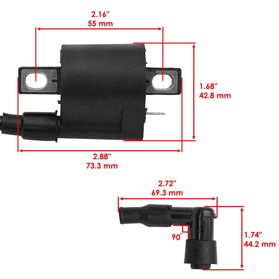 Ignition Coil for Honda ATC200E ATC200ES 1982 1983 1984