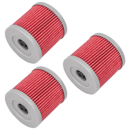 for Suzuki LTR450 LT-R450 LT-R450Z Quad Racer 2006 07 08 2009 Oil Filter 3-Pack