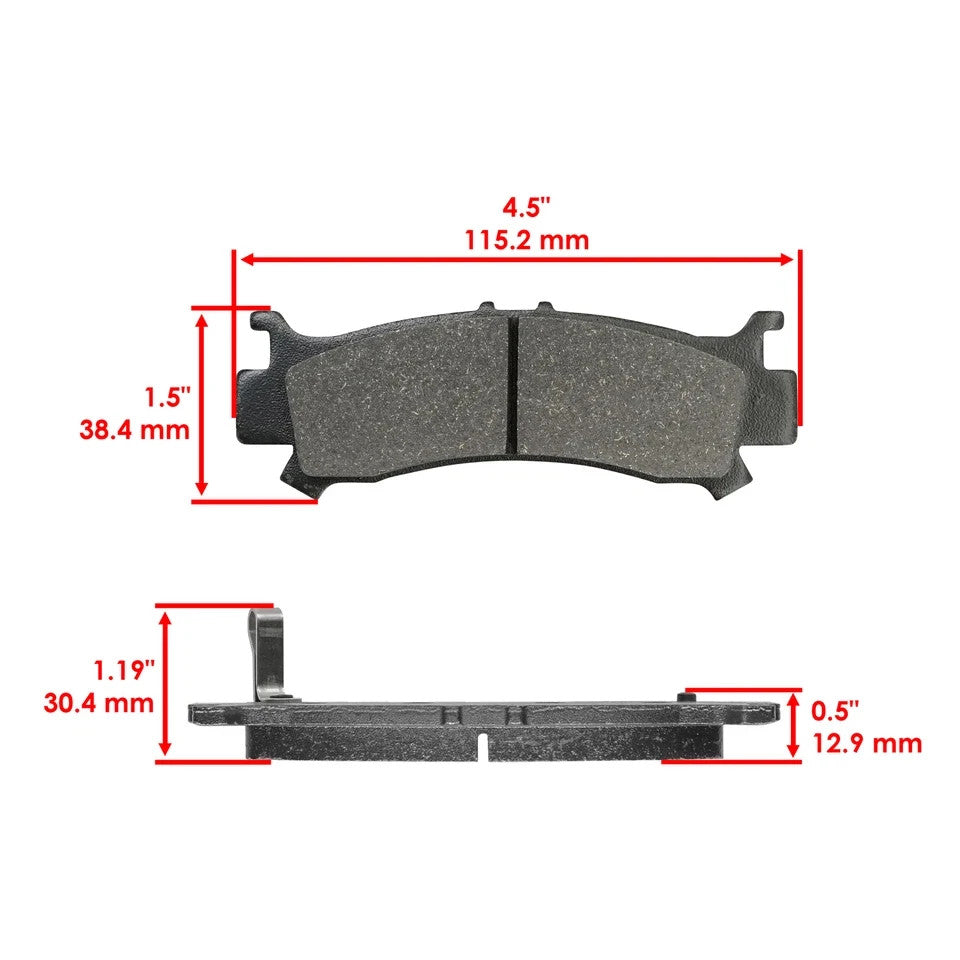 Brake Pad Set For Honda Pioneer 1000-5 SXS1000M5 2016-2022 Left & Right