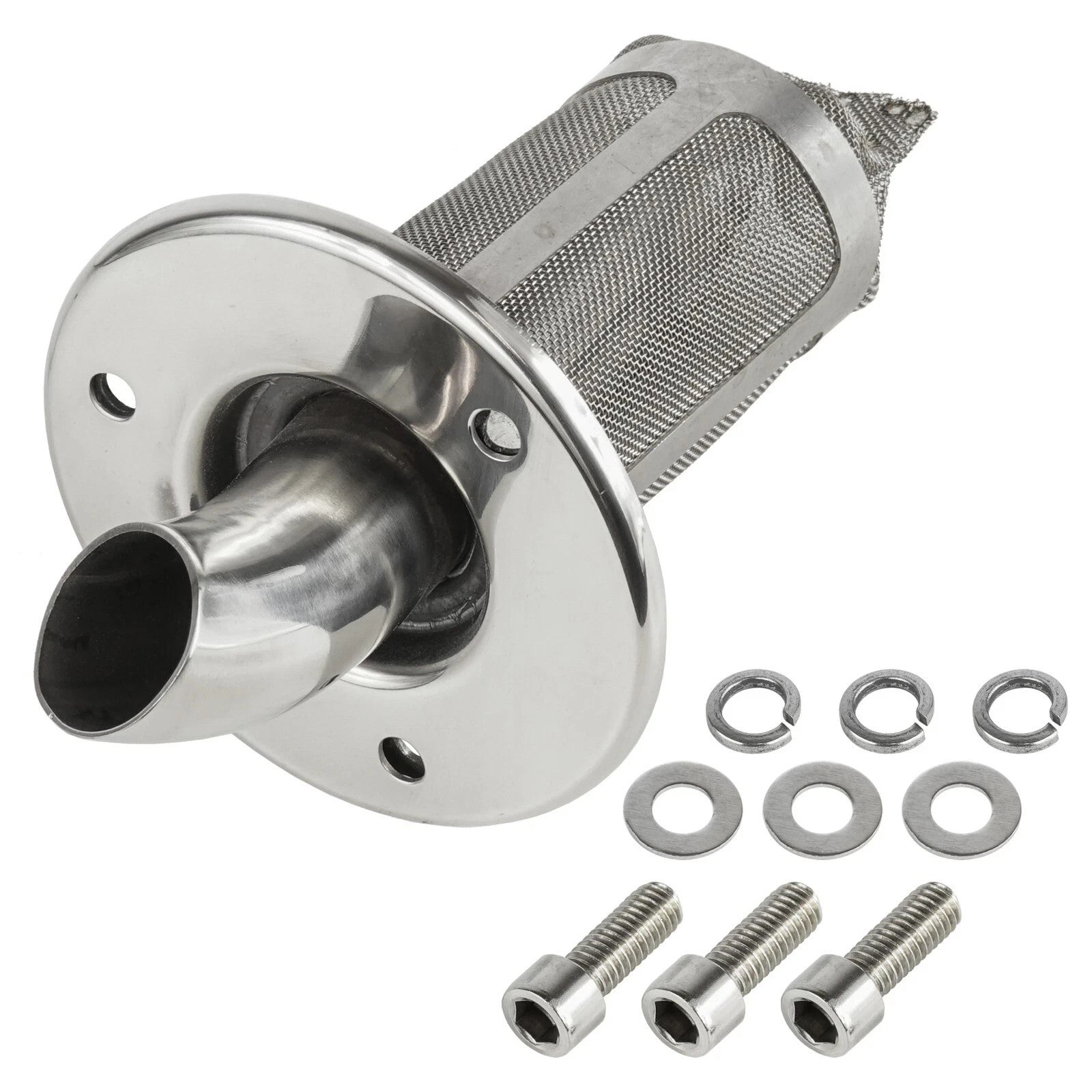 Exhaust Muffler Spark Arrester Outlet for Yamaha Grizzly 660 YFM660F 4X4 2002-08