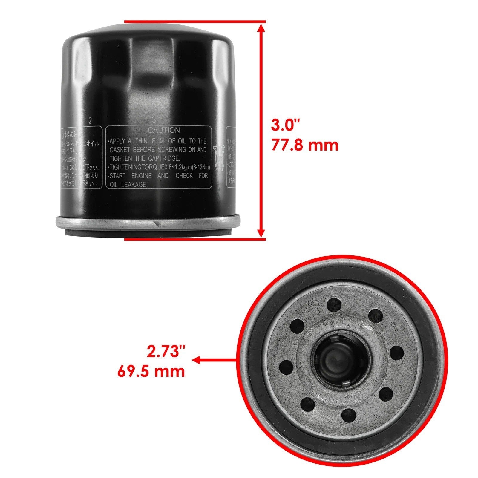 Caltric Air & Fuel Filter For Polaris Hawkeye 300 2X4 4x4 2006-2010 1253355