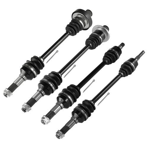 Front Rear LH RH Axles for Yamaha Rhino 660 YXR660F 06-07 / 450 YXR450F 06-09