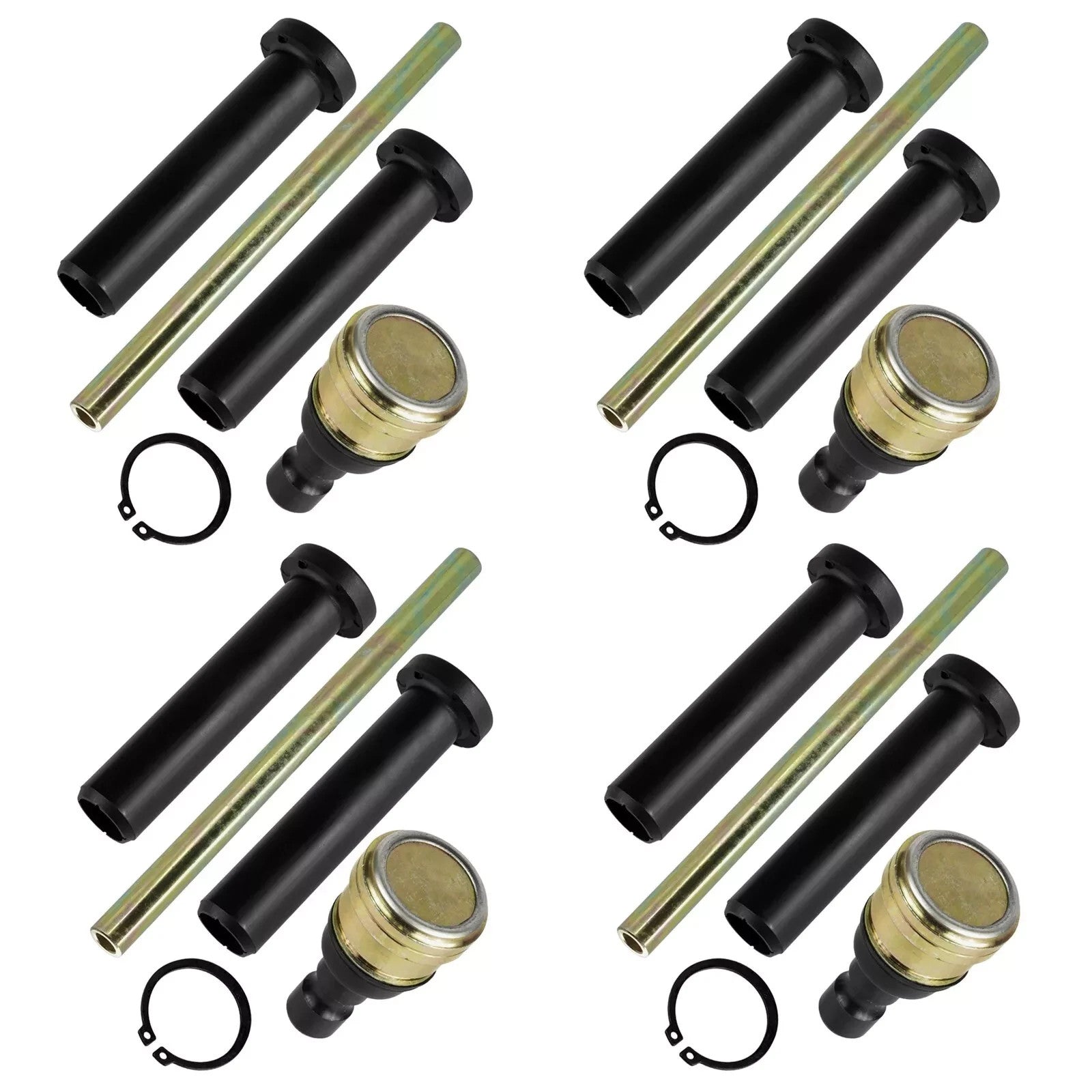 Front Upper A Arm Pivot Bushing Ball Joint Kit For Polaris RZR S 800 2010-2014