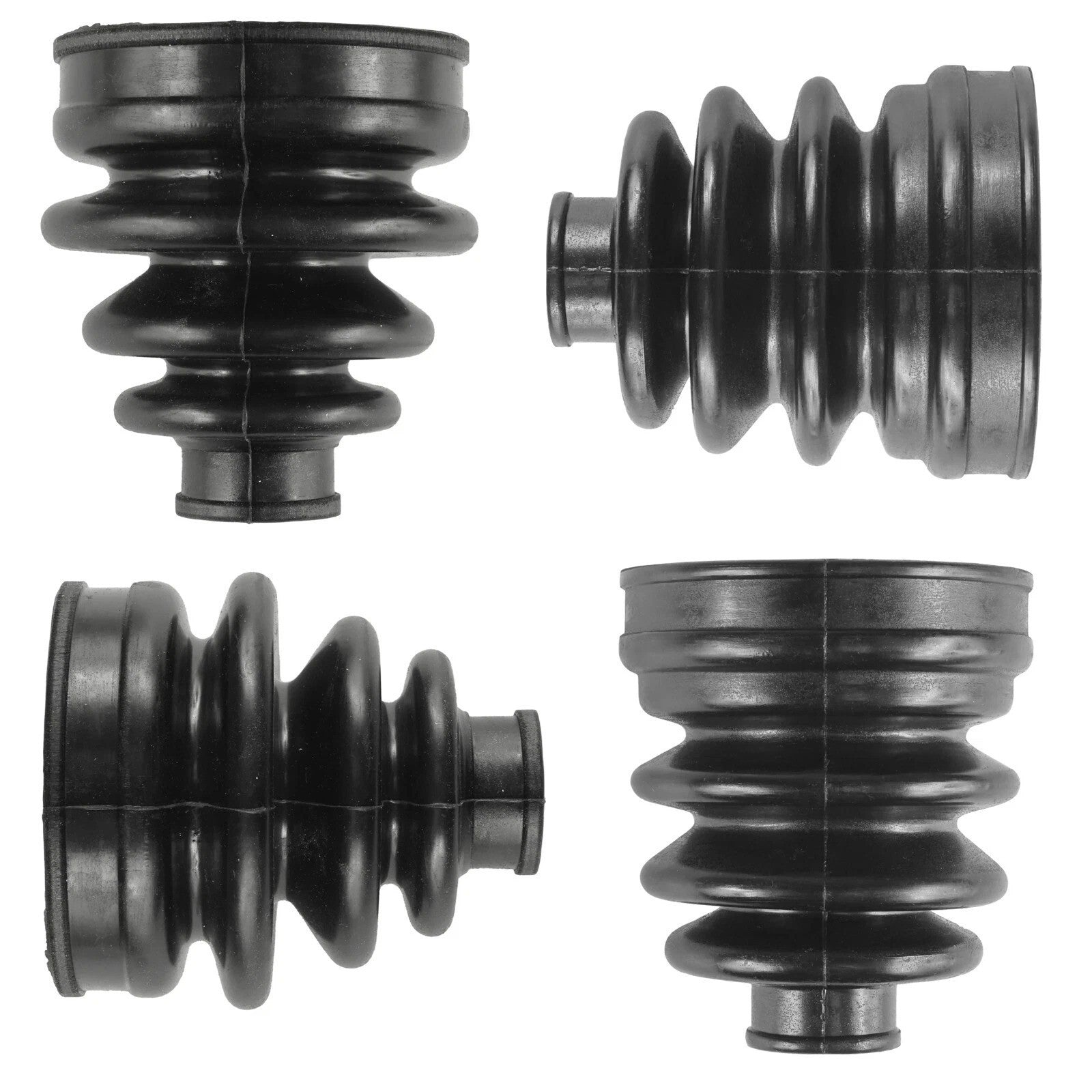 2 Front Axle Inner Outer CV Boot Kit for Kawasaki Prairie 400 KVF400 4X4 1997-02