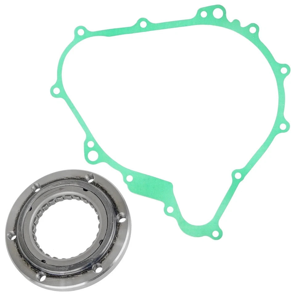 Starter Clutch & Cover Gasket for Yamaha Kodiak 400 YFM400 4WD 2000-2006