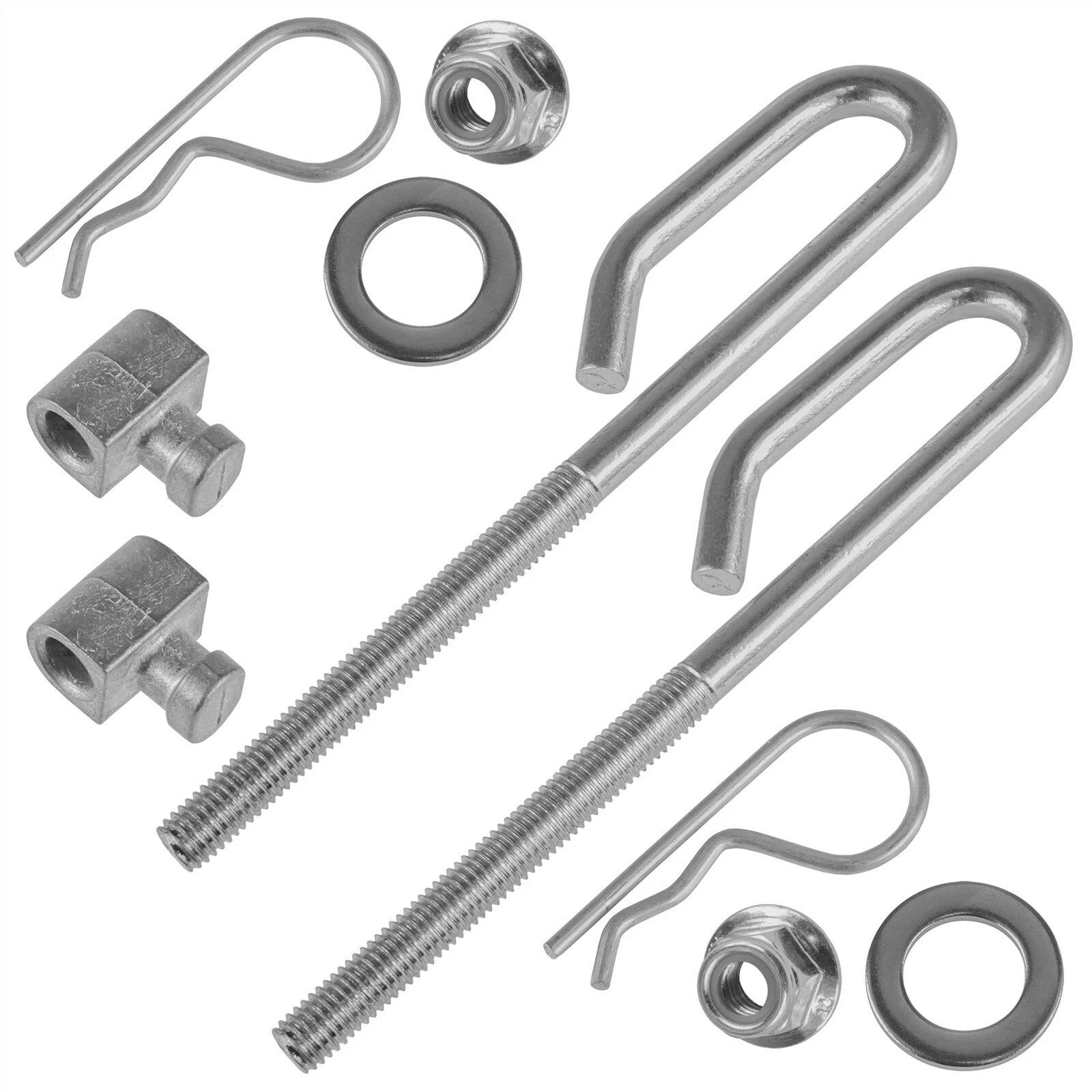 2 Deck Lift Bolt Nut Trunnion Pin for John Deere X110 X120 X130R X140 X145 X155R