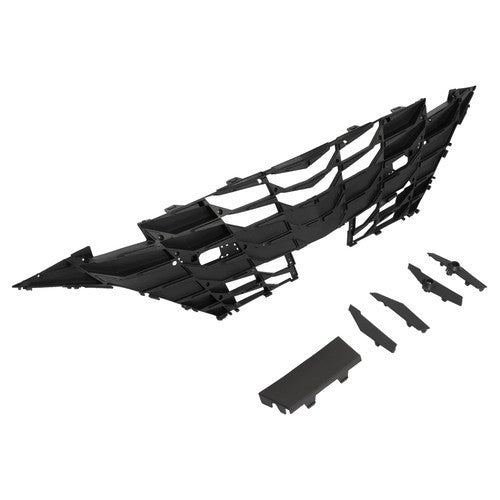Fits For Hyundai Elantra 2021-2023 Front Inner Radiator Grille Cover Black