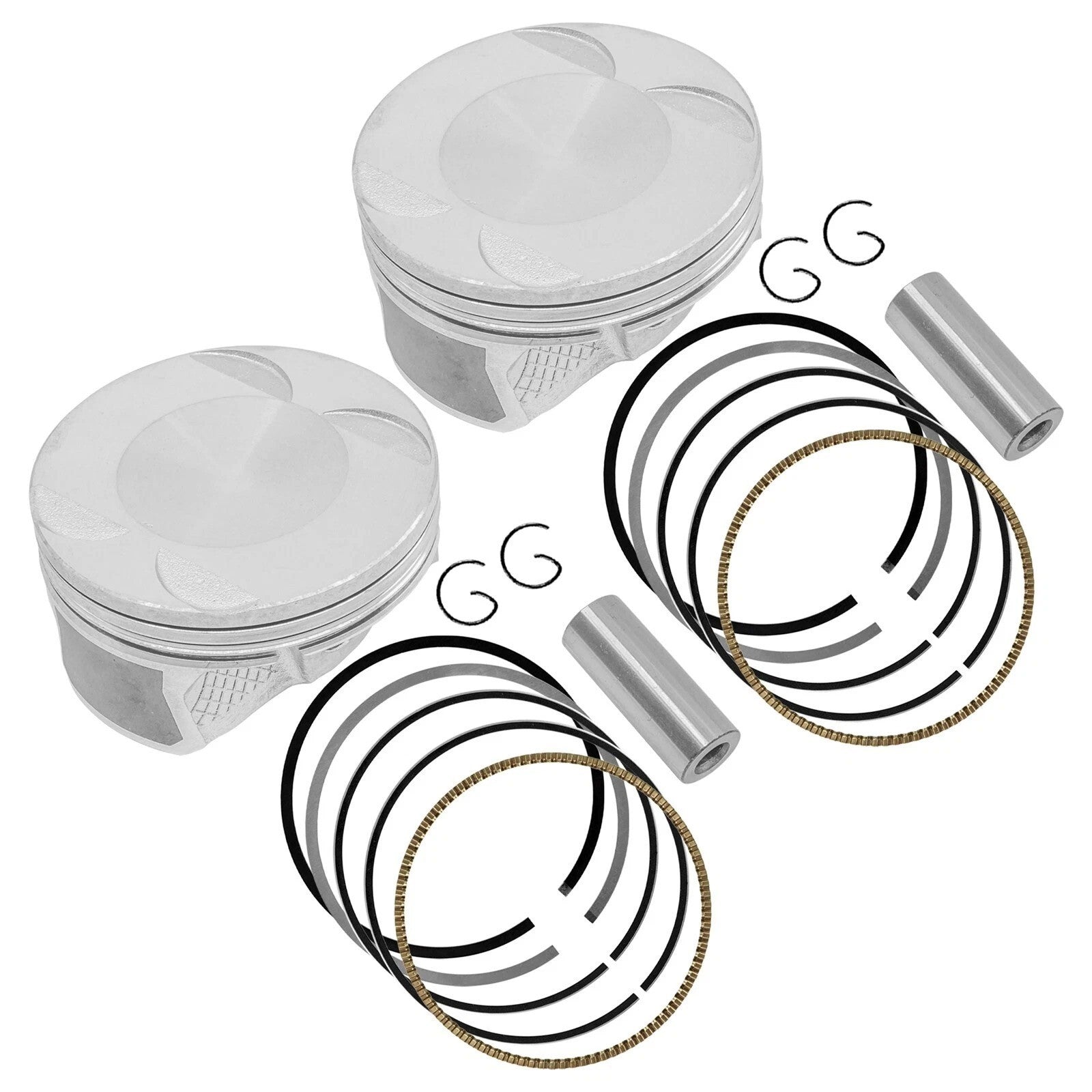 Cylinder Piston Kit w/ Rings For Polaris RZR S 1000 EPS 2016-2017 2019-2020