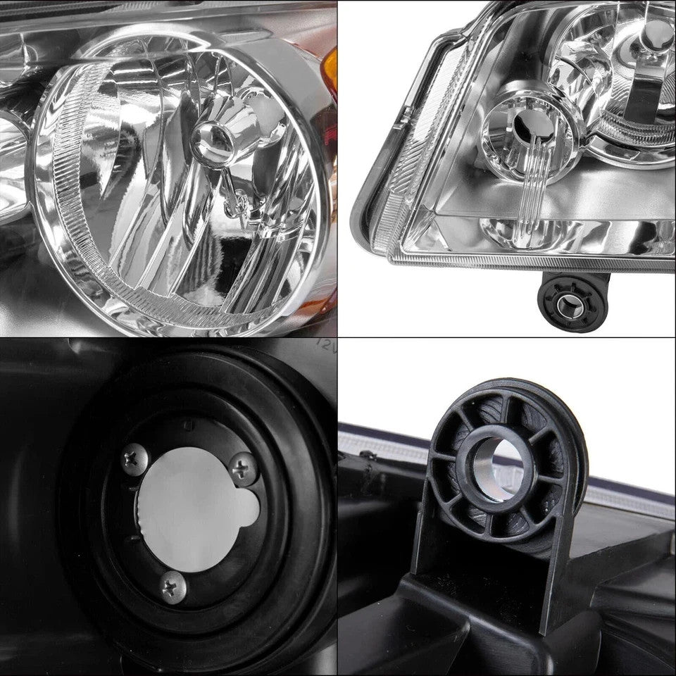 Headlight Left Driver For 11-20 Dodge Grand Caravan/08-16 Chrysler Town Country