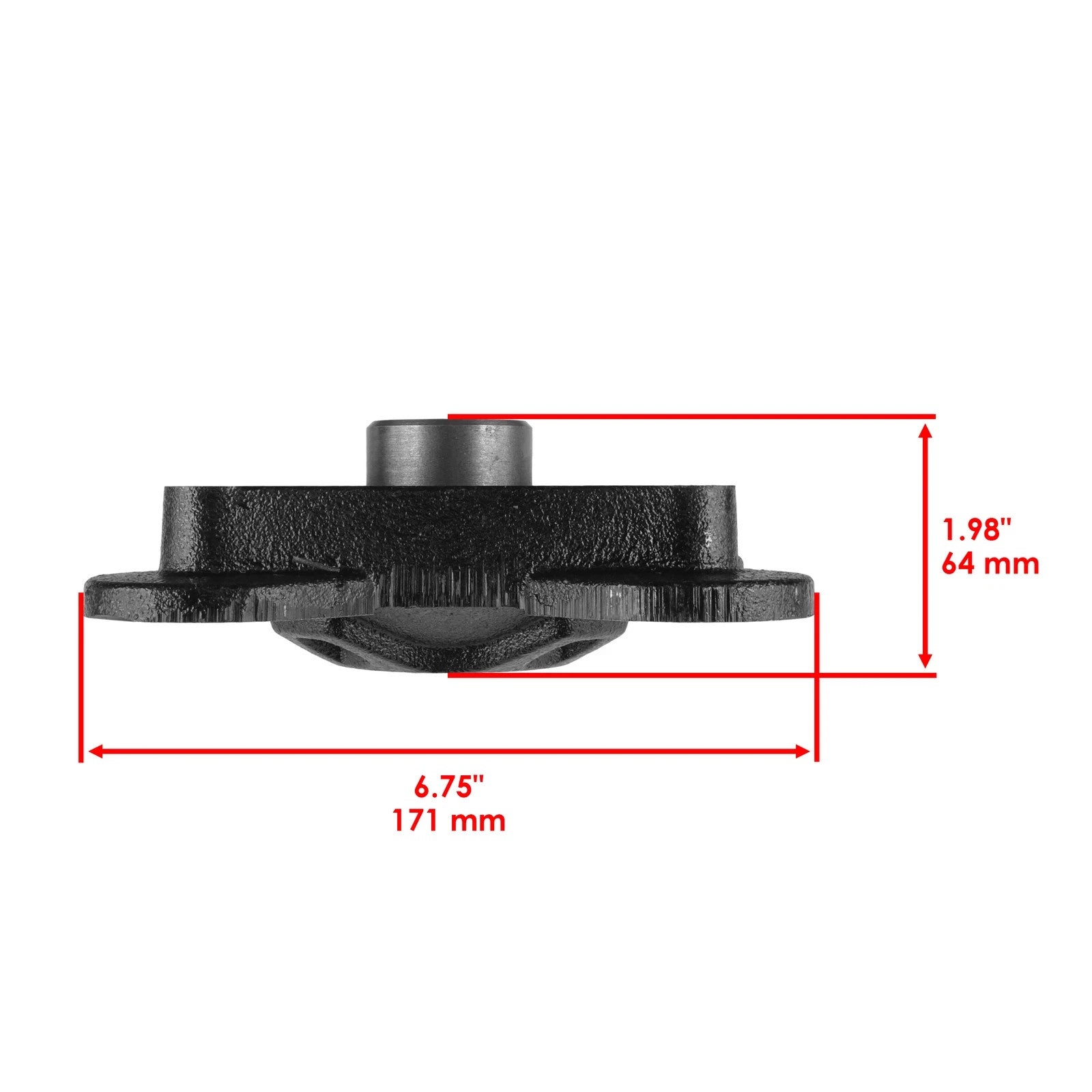 Front Rear Wheel Hub for Polaris RZR XP 1000 2014-20 / RZR XP 4 1000 2014-17 /4X