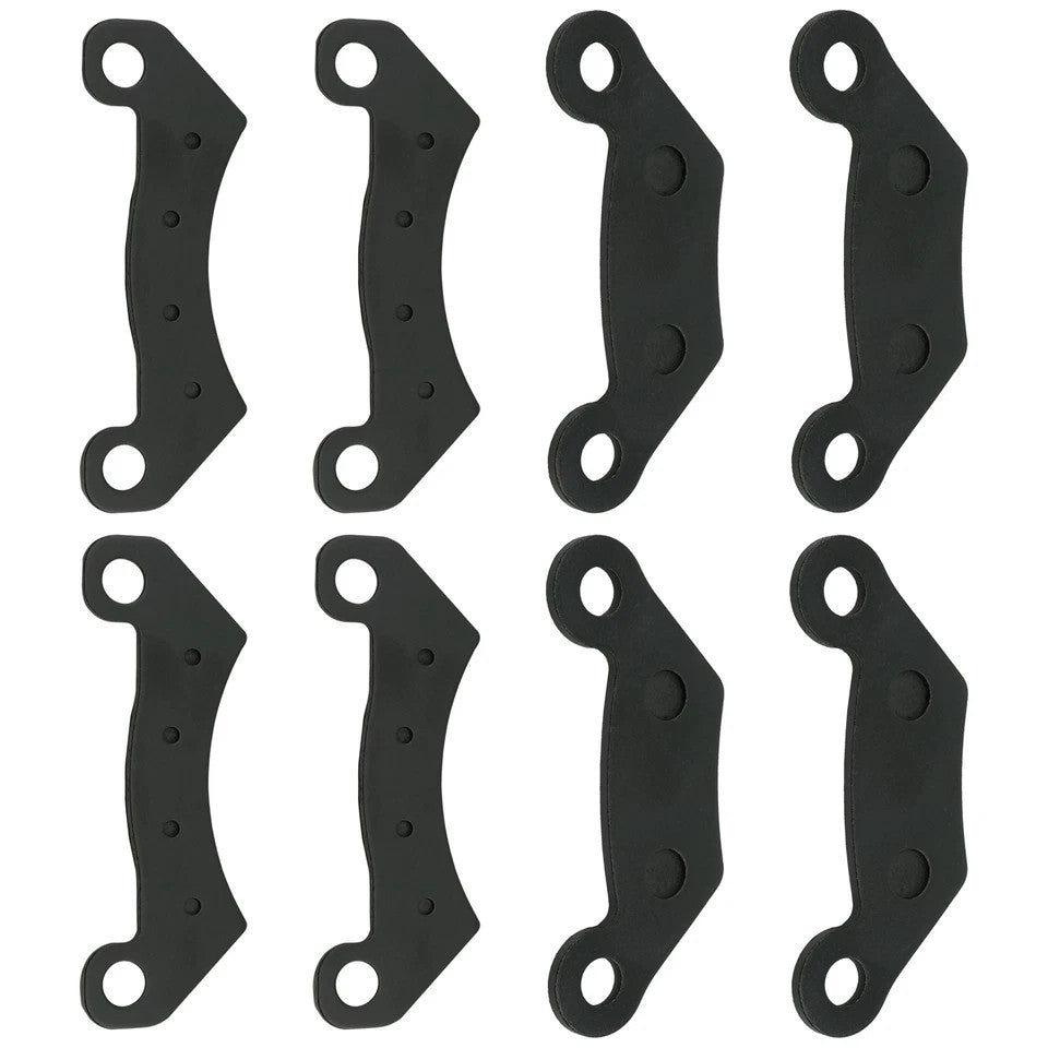 Caltric Front & Rear Brake Pads For John Deere Gator XUV 825i 825M 855M S4