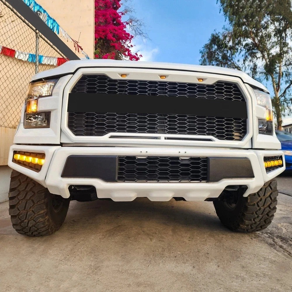 Front Bumper LED Fog Lights W/Turn Signal Lamps For Ford F-150 Raptor 2017-2020