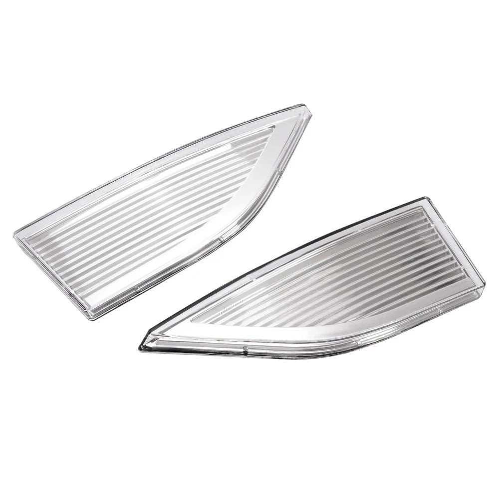 NEW Chrome Pair Fog Light Assembly Clear Lens For Volkswagen Passat 2012-2015
