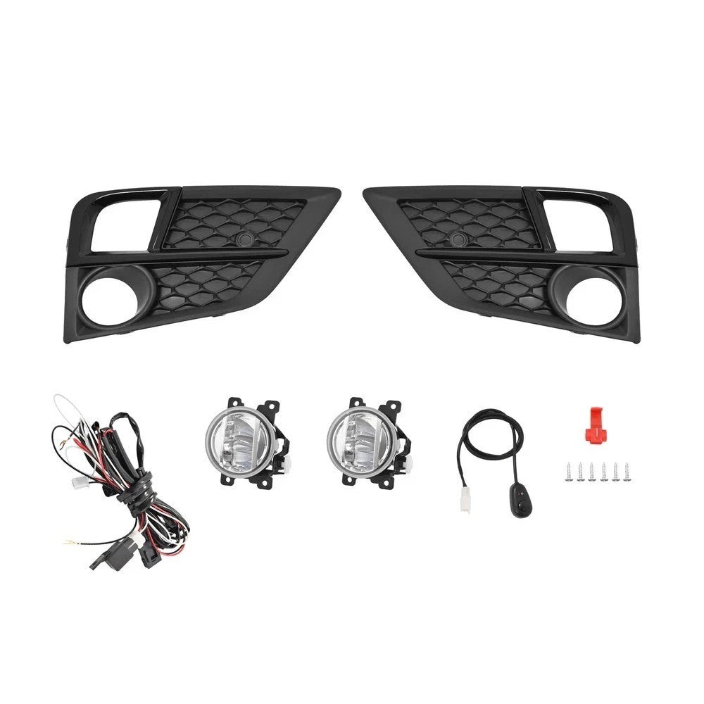 HECASA For Honda Odyssey 2018-20 High Brightness LED Bumper Fog Lights Kit Pair