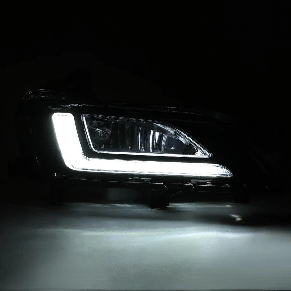 For 2019 2020 2021 Hyundai Tucson LED Fog Lights Front Bumper Lamps with DRL