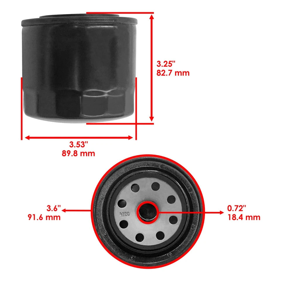 Caltric Fuel Filter For John Deere  7500A 7700A 8000A 8400 8500 8700A 8800A