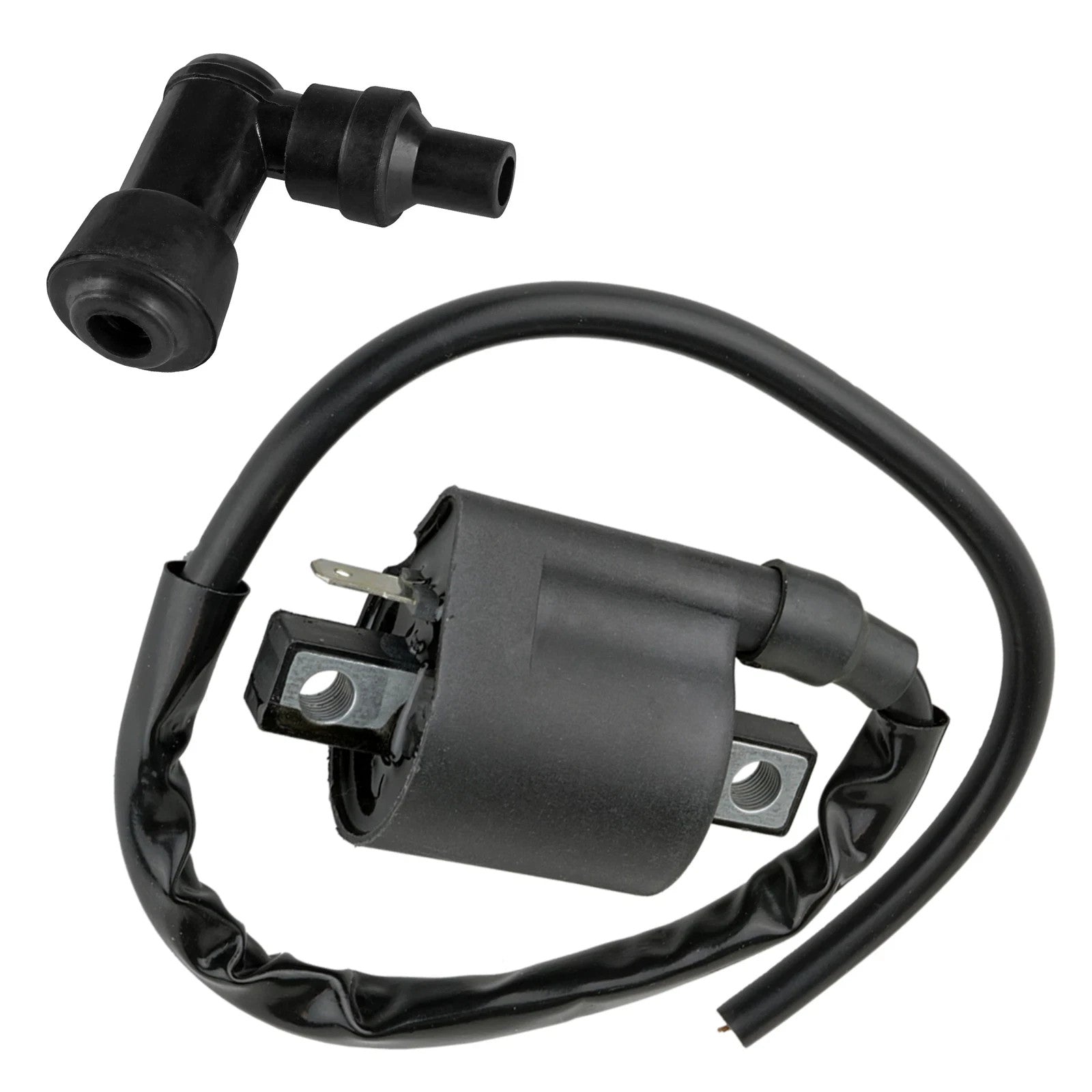 Ignition Coil with Spark Plug Cap for Yamaha TT-R90 TTR90 TTR90E 2000 2001- 2007