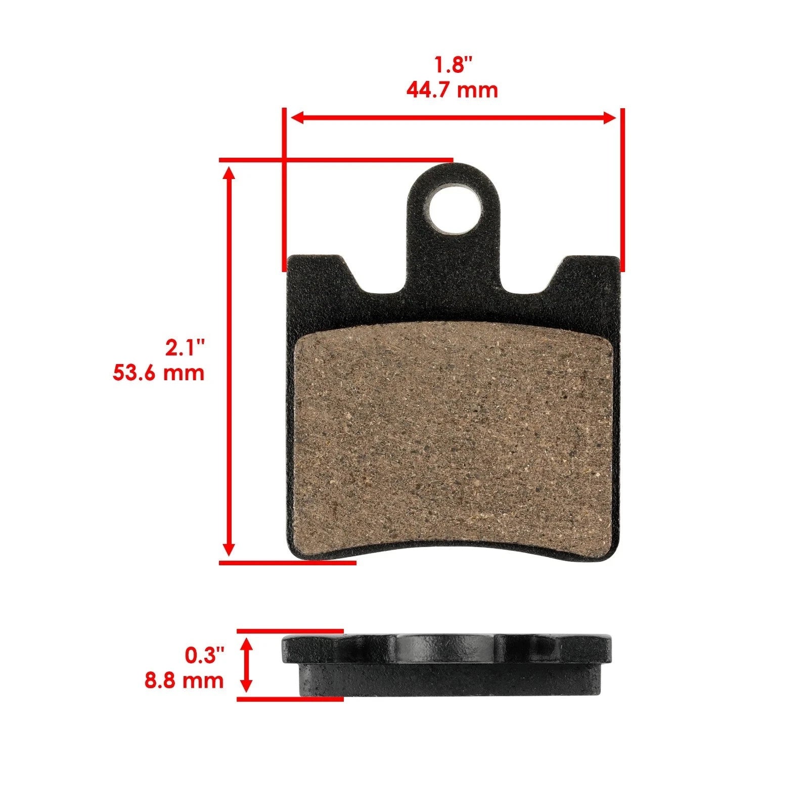 Front Rear Brake Pads for Yamaha FJR1300 FJR13 2006-2017