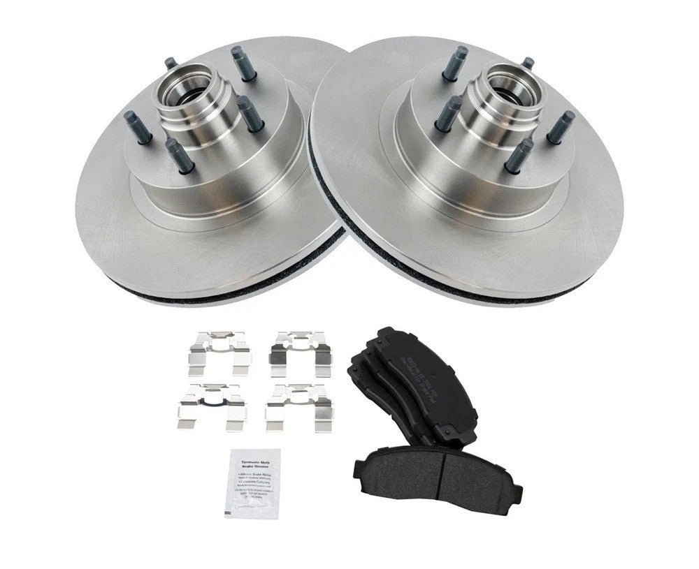 Front Premium Posi Semi Metallic Brake Pad Rotor Kit for Sport Trac SUV
